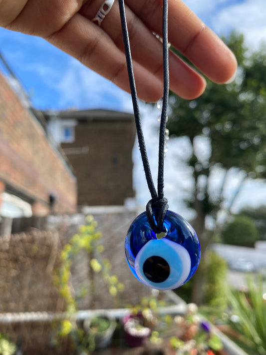 Evil eye necklace